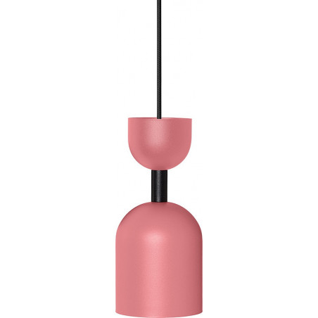 Lampa wisząca Ummo Supuru: Różowa, metalowa, retro - Kup teraz!