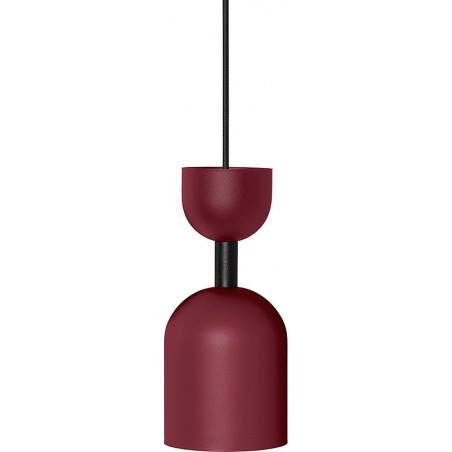 Lampa wisząca Supuru Ummo | Czerwona, Metal | Sklep Lamp