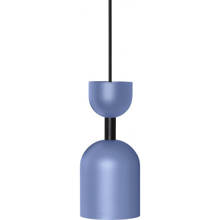 Lampa wisząca Supuru niebieska Ummo | Styl retro i vintage
