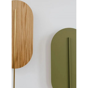 Kinkiet drewniany Ummo Rokke - Skandynawski Design | [Nazwa Sklepu]