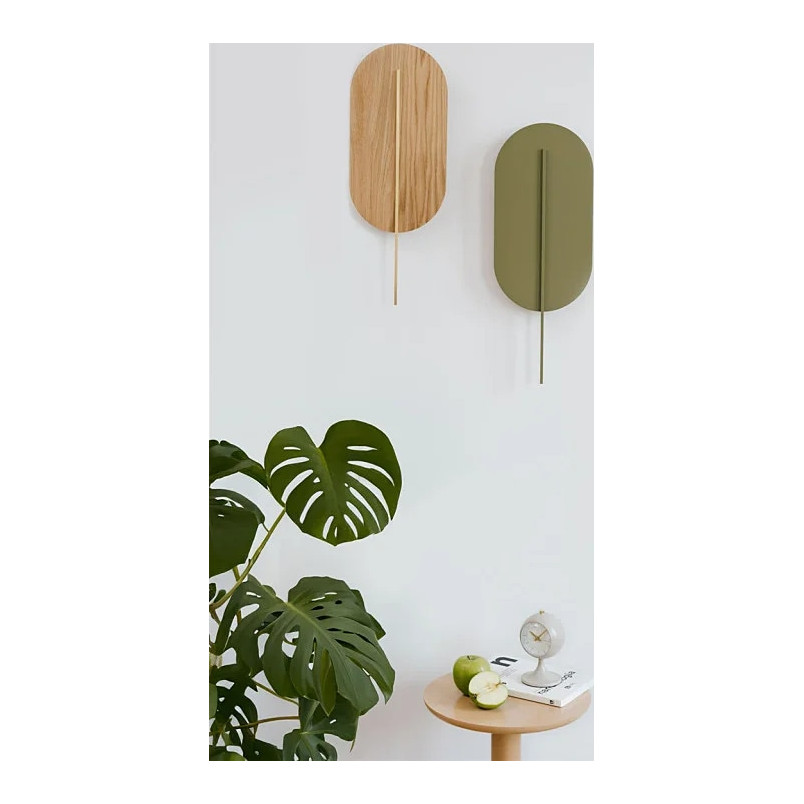 Kinkiet drewniany Ummo Rokke - Skandynawski Design | [Nazwa Sklepu]