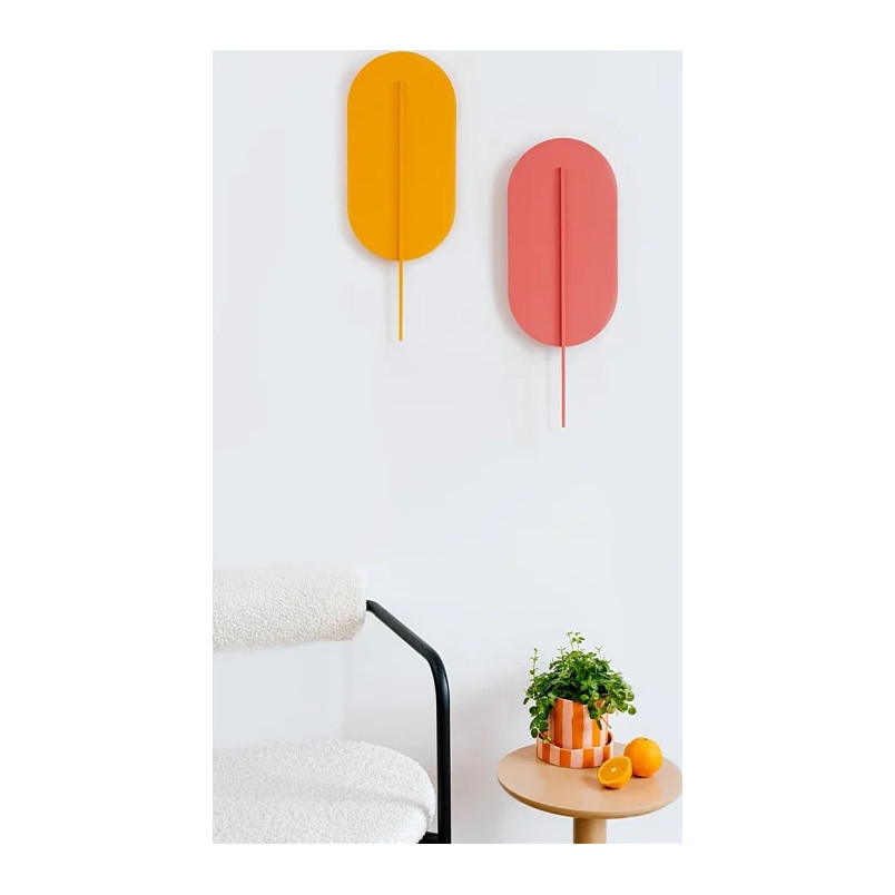 Kinkiet Ummo Rokke - Melonowy, Designerski