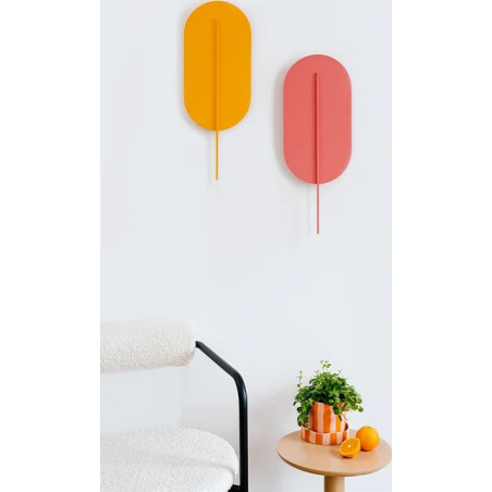 Kinkiet Ummo Rokke - Melonowy, Designerski