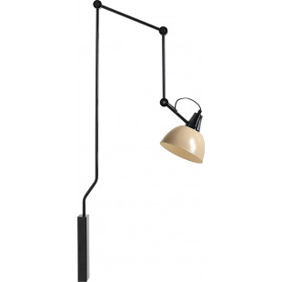 Kinkiety Aldex Aida: Beżowo-Czarny | Elegancki Design