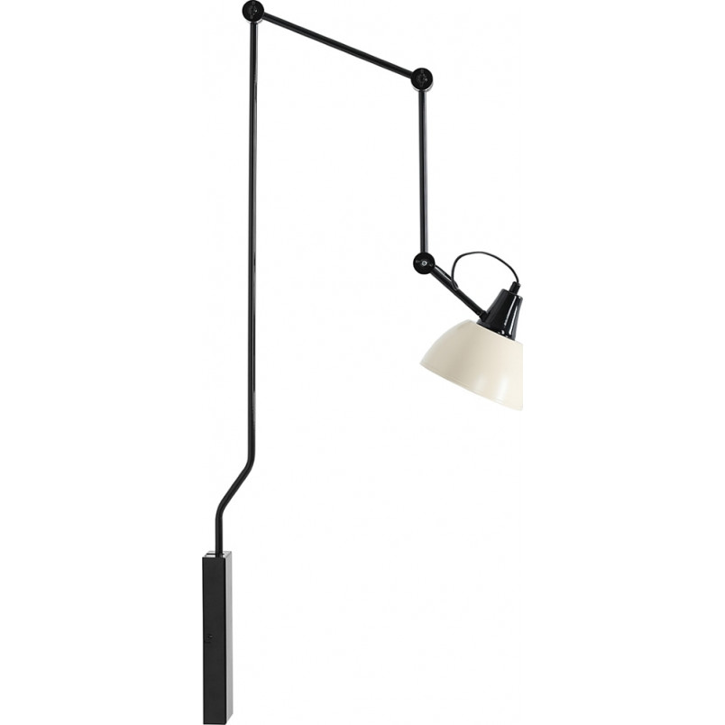 Kinkiety Aldex Aida: Elegancki design w kremowo-czarnym kolorze