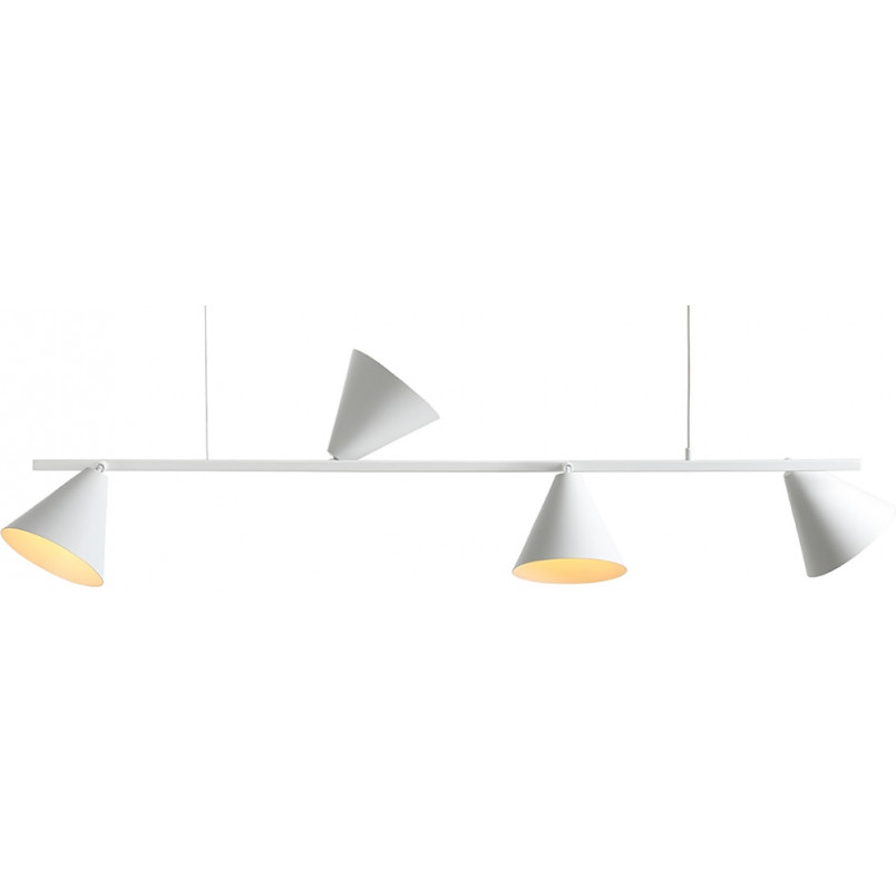 Lampa wisząca Form IV 120cm biała Aldex | Regulowana wysokość