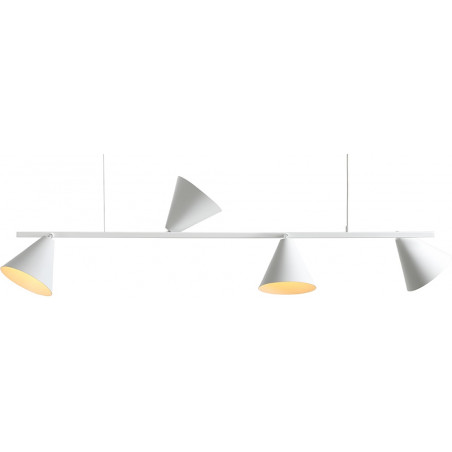 Lampa wisząca Form IV 120cm biała Aldex | Regulowana wysokość