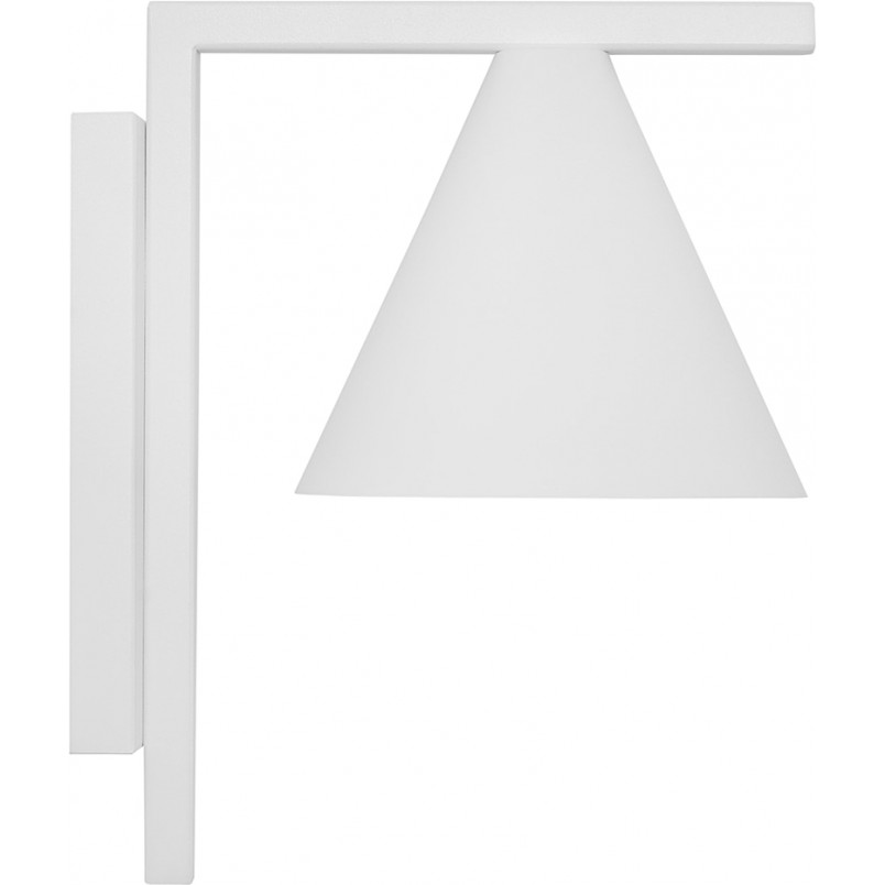 Kinkiet stożek Form biały Aldex | Minimalistyczny design
