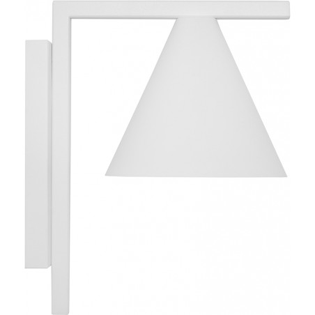 Kinkiet stożek Form biały Aldex | Minimalistyczny design