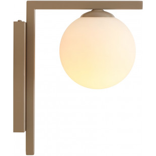 Kinkiet szklany kula Zac Beige - Aldex | Elegancki design