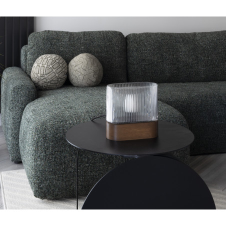 Lampa stołowa drewniana Flumina | Ummo - Stylowe oświetlenie