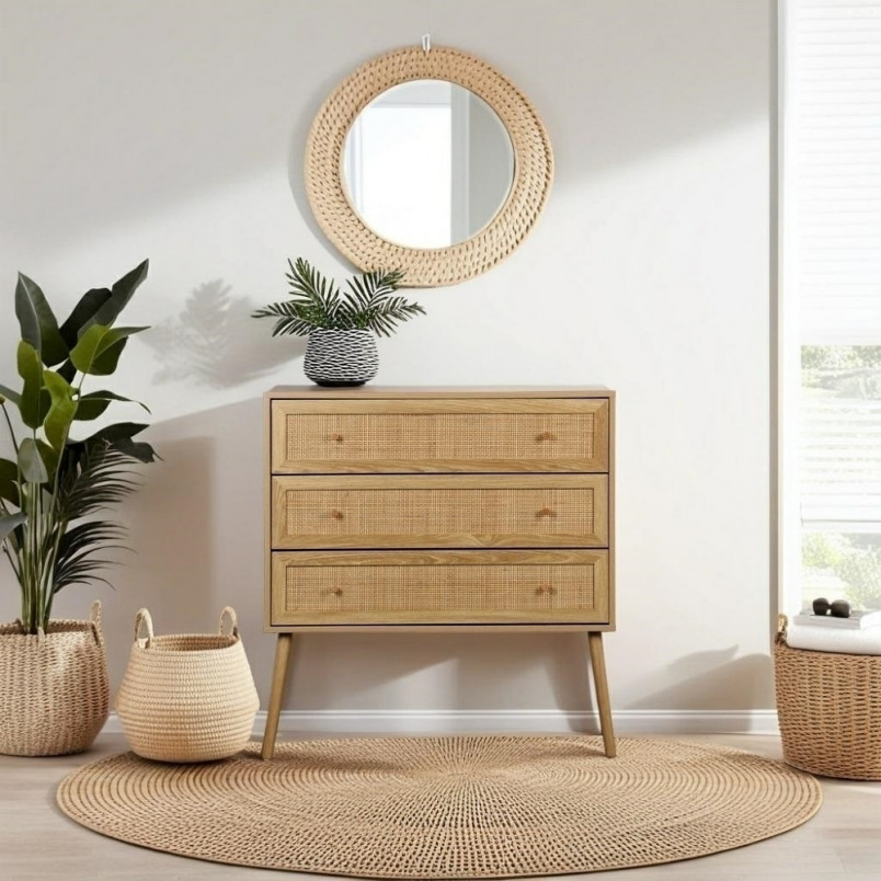 Komoda Boho Ballo 90x39cm | Intesi - Naturalny Design