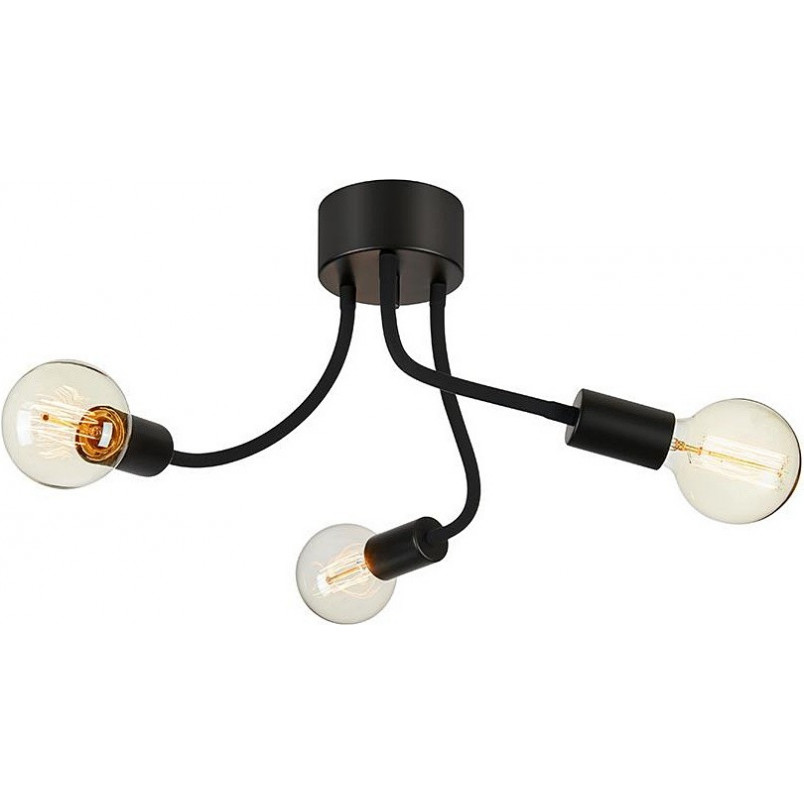 Lampa sufitowa loft Medusa III czarna | Markslojd