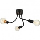 Lampa sufitowa loft Medusa III czarna | Markslojd