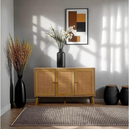 Komoda boho Ballo 115x39cm | Intesi - Naturalny styl