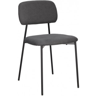 Krzesło tapicerowane Esther szare Intesi | Nowoczesny design