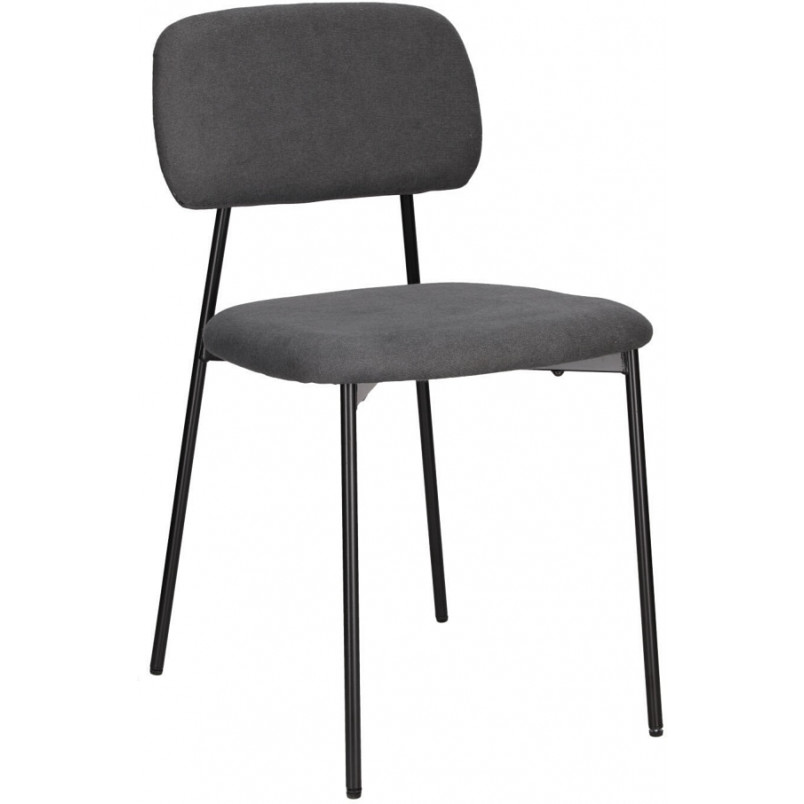 Krzesło tapicerowane Esther szare Intesi | Nowoczesny design