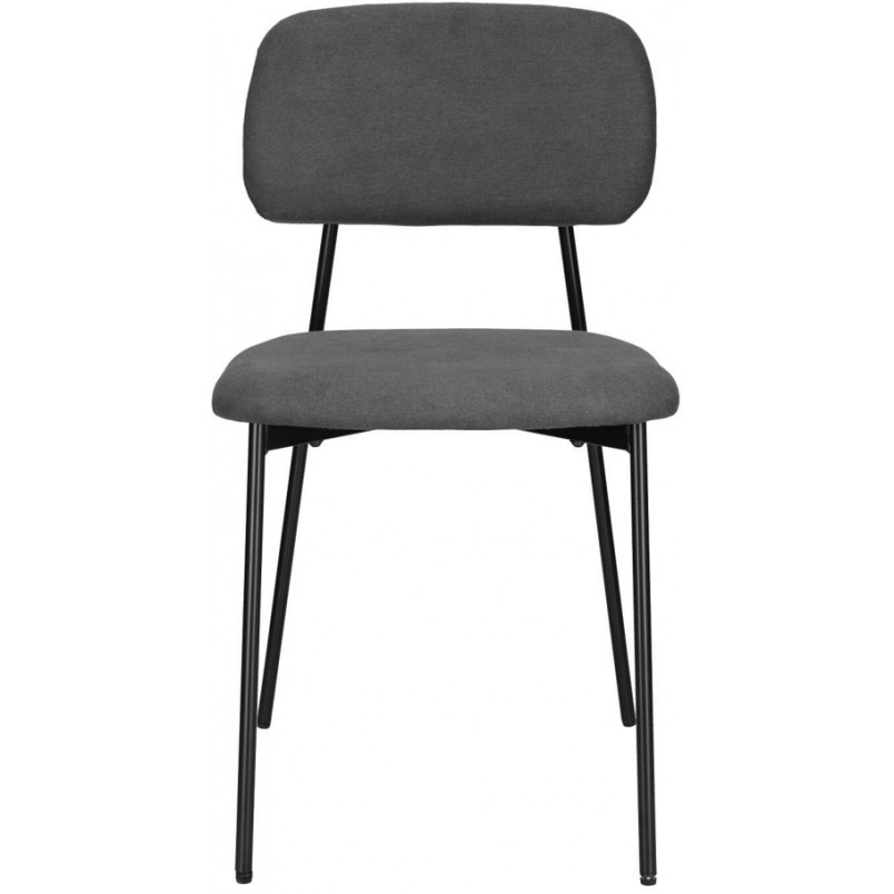 Krzesło tapicerowane Esther szare Intesi | Nowoczesny design