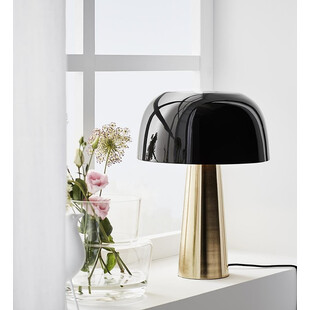 Lampa stołowa Blanca czarna Markslojd | Elegancki design