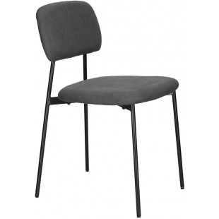 Krzesło tapicerowane Esther szare Intesi | Nowoczesny design