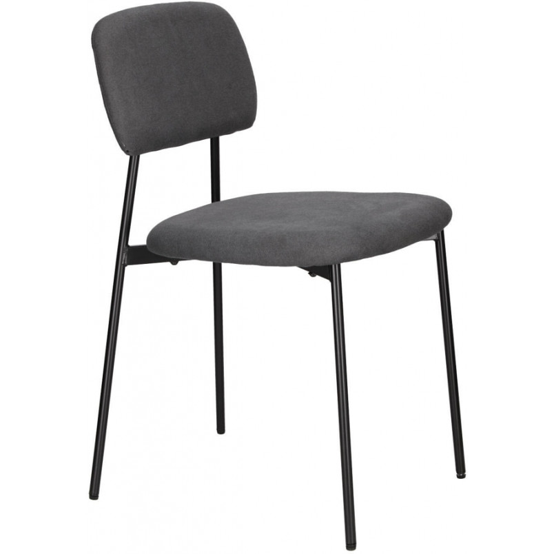 Krzesło tapicerowane Esther szare Intesi | Nowoczesny design