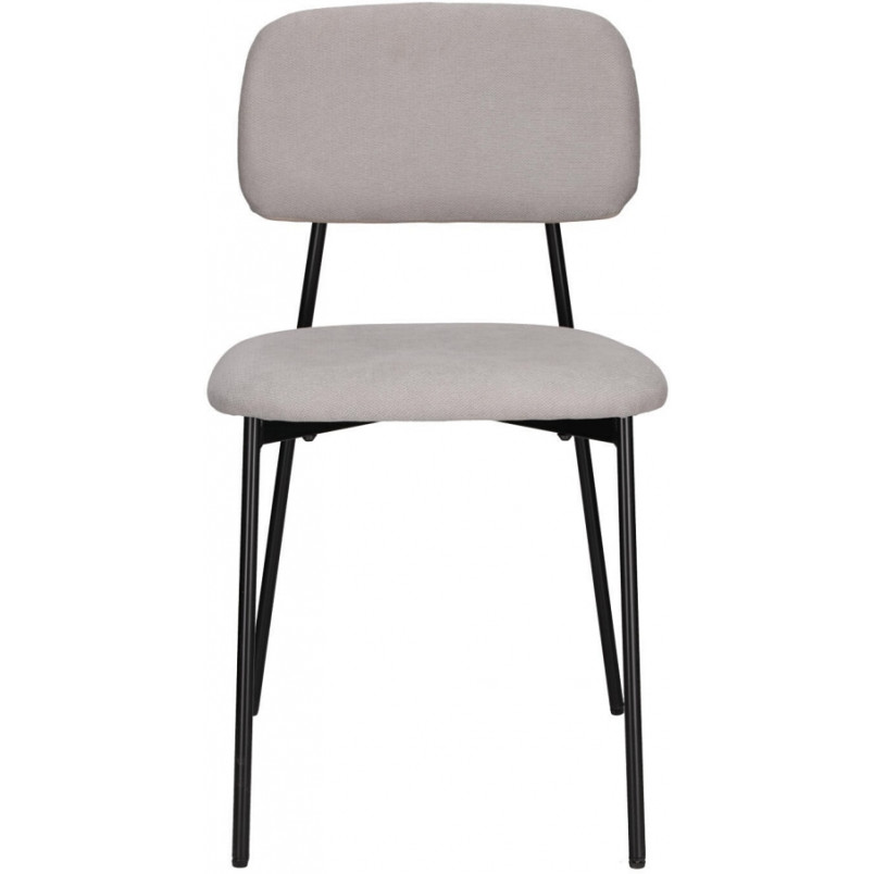 Krzesło Esther Intesi - Jasny Szary | Elegancki Design