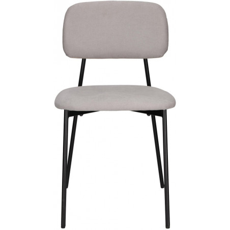 Krzesło Esther Intesi - Jasny Szary | Elegancki Design