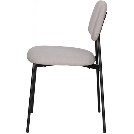 Krzesło Esther Intesi - Jasny Szary | Elegancki Design
