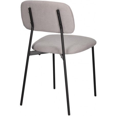 Krzesło Esther Intesi - Jasny Szary | Elegancki Design