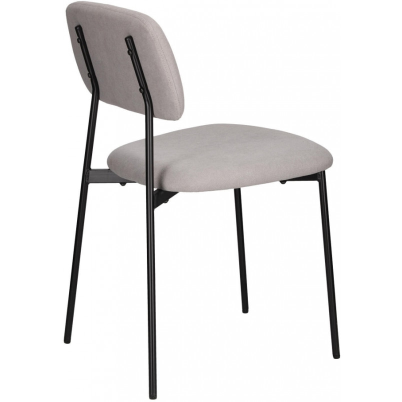 Krzesło Esther Intesi - Jasny Szary | Elegancki Design