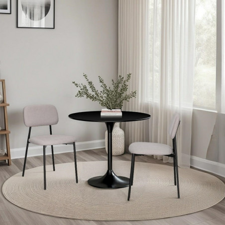 Krzesło Esther Intesi - Jasny Szary | Elegancki Design