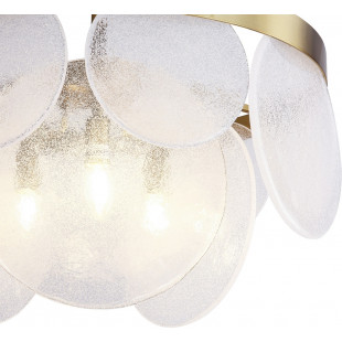 Lampa sufitowa Aurora mosiądz | Step Into Design - Glamour