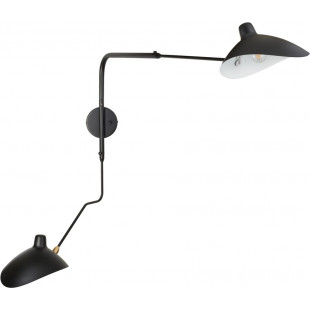 Kinkiet podwójny Crane czarny - Step Into Design | Loft