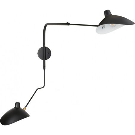 Kinkiet podwójny Crane czarny - Step Into Design | Loft