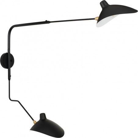 Kinkiet podwójny Crane czarny - Step Into Design | Loft
