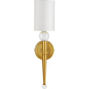 Kinkiet Glamour Dama | Biało-Złoty Step Into Design
