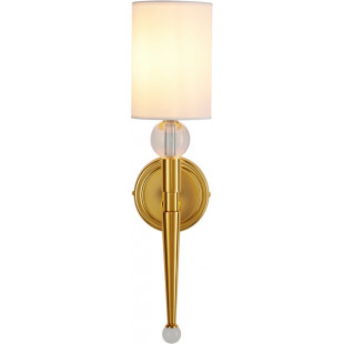 Kinkiet Glamour Dama | Biało-Złoty Step Into Design