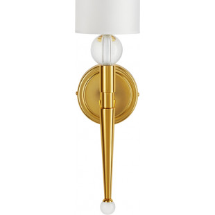 Kinkiet Glamour Dama | Biało-Złoty Step Into Design