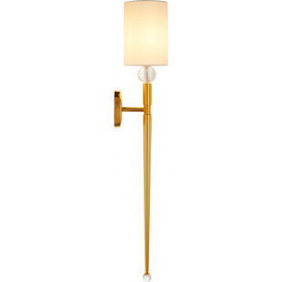 Kinkiet Glamour Dama 92cm | Biało-Złoty | Step Into Design