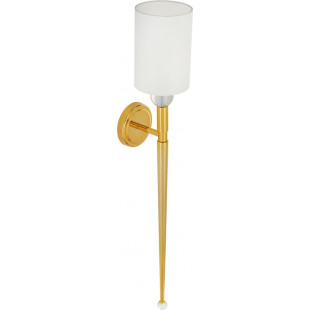 Kinkiet Glamour Dama 92cm | Biało-Złoty | Step Into Design
