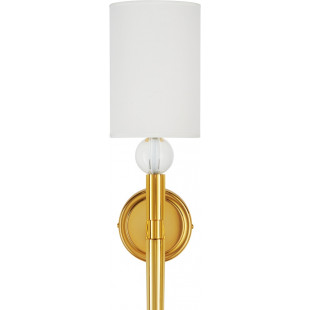Kinkiet Glamour Dama 92cm | Biało-Złoty | Step Into Design