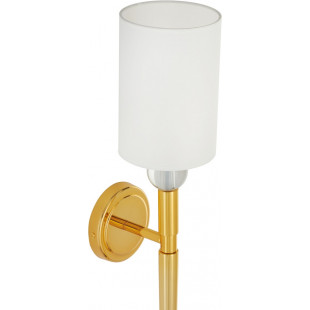 Kinkiet Glamour Dama 92cm | Biało-Złoty | Step Into Design