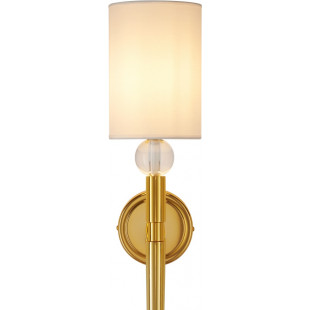 Kinkiet Glamour Dama 92cm | Biało-Złoty | Step Into Design