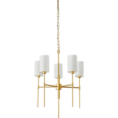 Żyrandol Hampton Darling | Złoty/Biały | Step Into Design