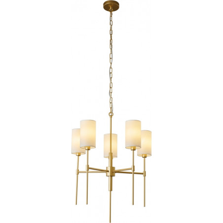 Żyrandol Hampton Darling | Złoty/Biały | Step Into Design