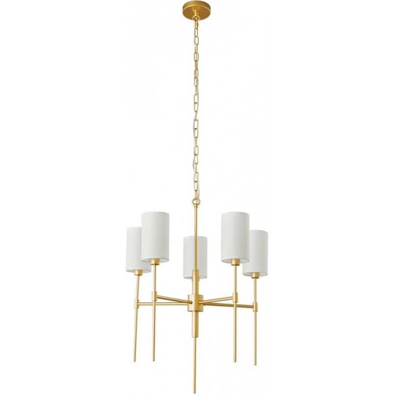 Żyrandol Hampton Darling | Złoty/Biały | Step Into Design