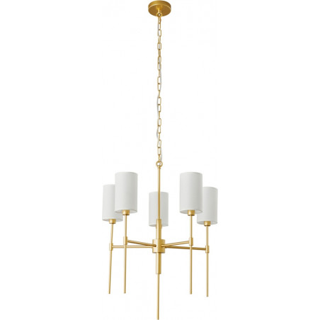 Żyrandol Hampton Darling | Złoty/Biały | Step Into Design