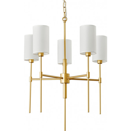 Żyrandol Hampton Darling | Złoty/Biały | Step Into Design