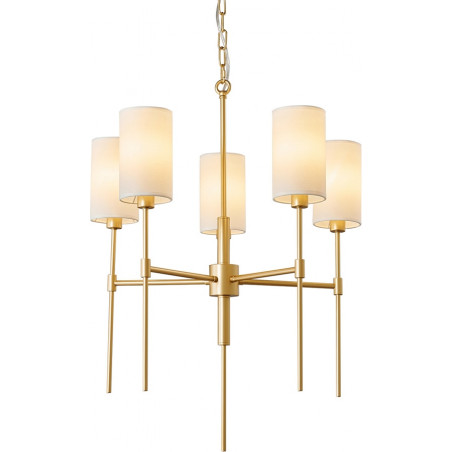 Żyrandol Hampton Darling | Złoty/Biały | Step Into Design