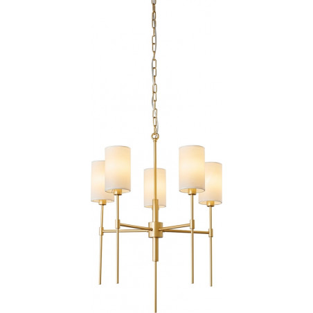 Żyrandol Hampton Darling | Złoty/Biały | Step Into Design